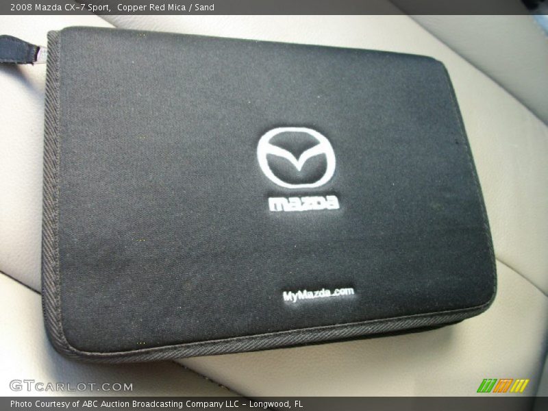 Copper Red Mica / Sand 2008 Mazda CX-7 Sport