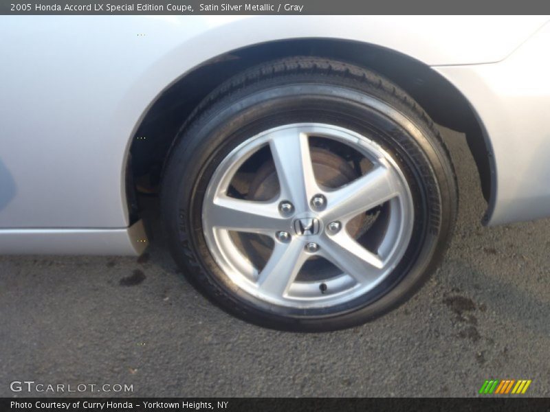 Satin Silver Metallic / Gray 2005 Honda Accord LX Special Edition Coupe