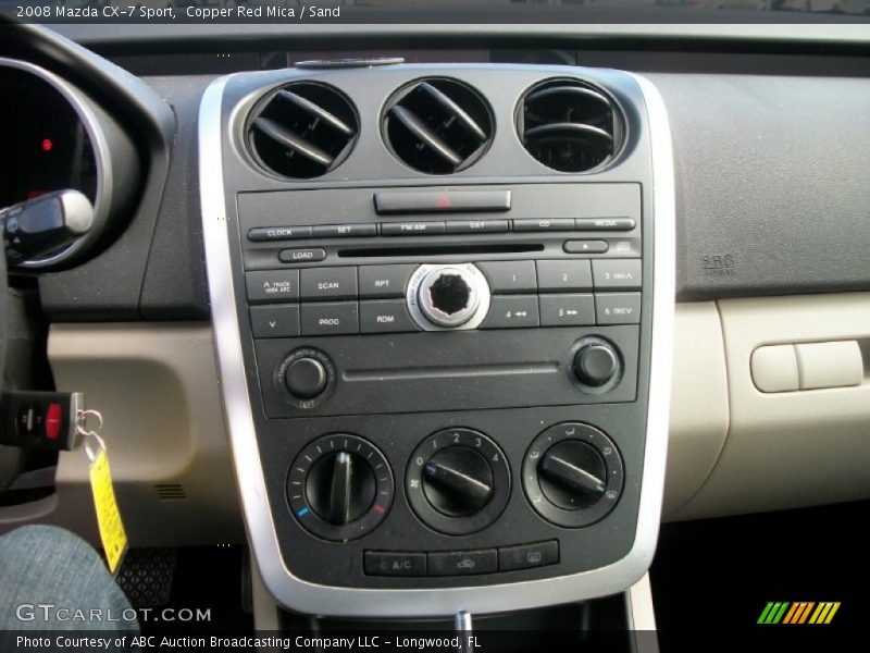 Copper Red Mica / Sand 2008 Mazda CX-7 Sport