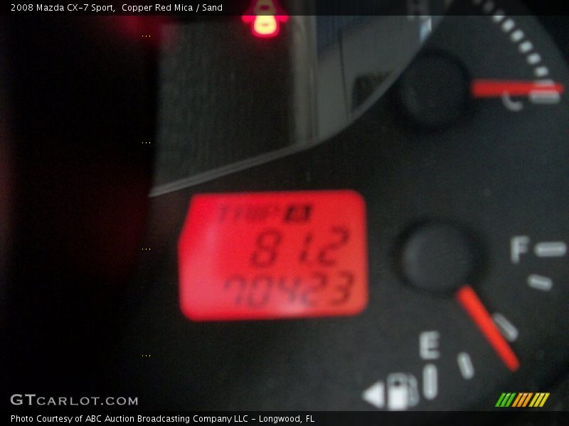 Copper Red Mica / Sand 2008 Mazda CX-7 Sport