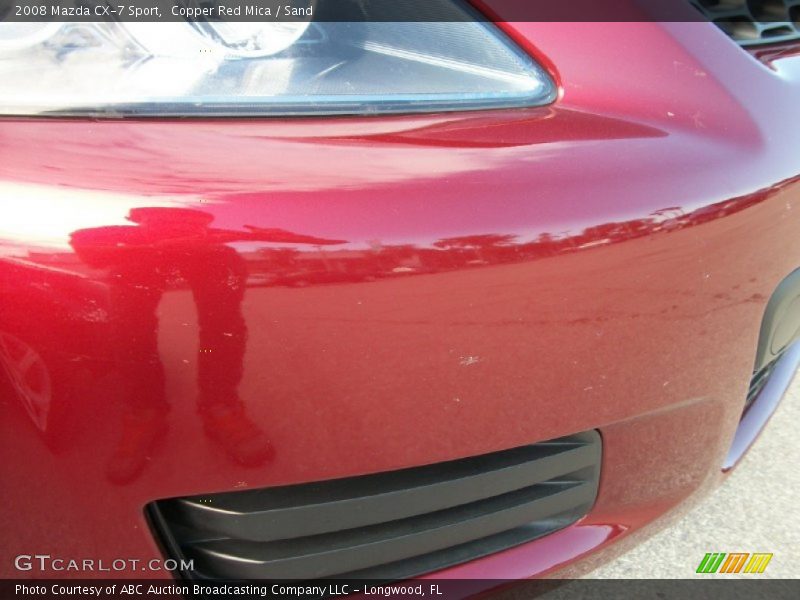 Copper Red Mica / Sand 2008 Mazda CX-7 Sport