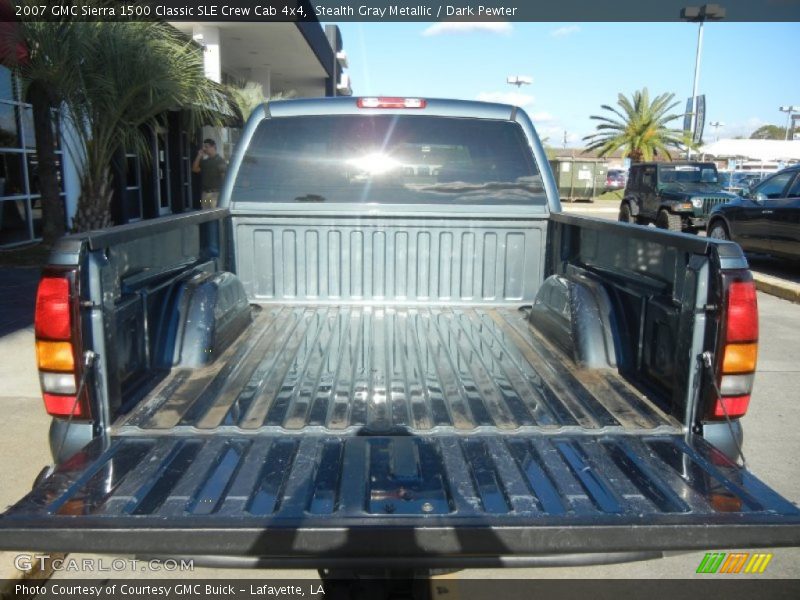 Stealth Gray Metallic / Dark Pewter 2007 GMC Sierra 1500 Classic SLE Crew Cab 4x4