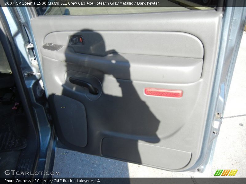 Stealth Gray Metallic / Dark Pewter 2007 GMC Sierra 1500 Classic SLE Crew Cab 4x4