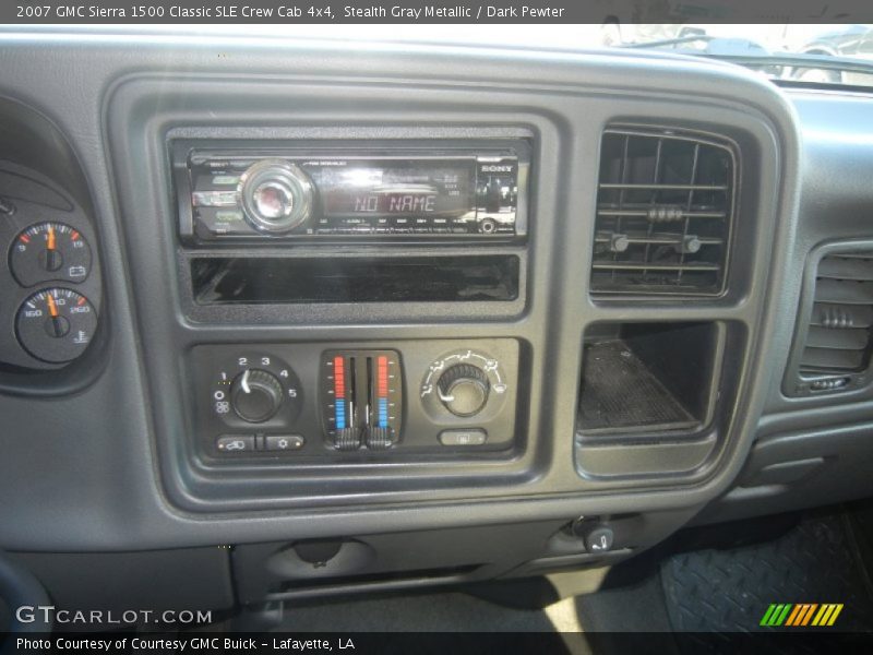 Stealth Gray Metallic / Dark Pewter 2007 GMC Sierra 1500 Classic SLE Crew Cab 4x4