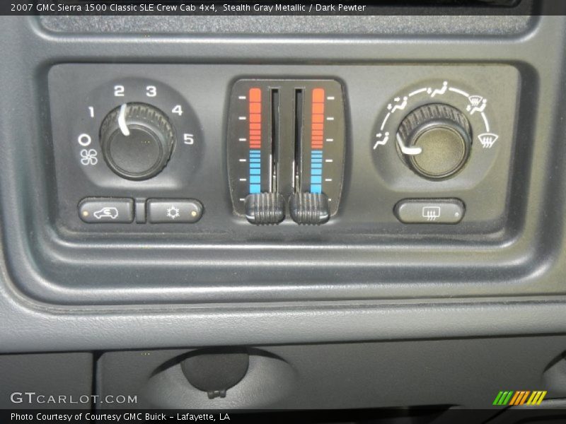 Stealth Gray Metallic / Dark Pewter 2007 GMC Sierra 1500 Classic SLE Crew Cab 4x4