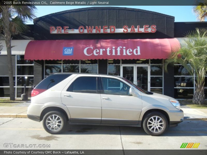 Cashmere Beige Metallic / Light Neutral 2005 Buick Rendezvous CXL