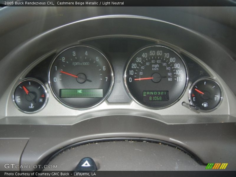 Cashmere Beige Metallic / Light Neutral 2005 Buick Rendezvous CXL