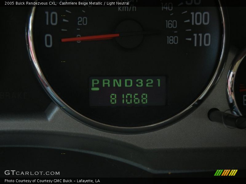 Cashmere Beige Metallic / Light Neutral 2005 Buick Rendezvous CXL