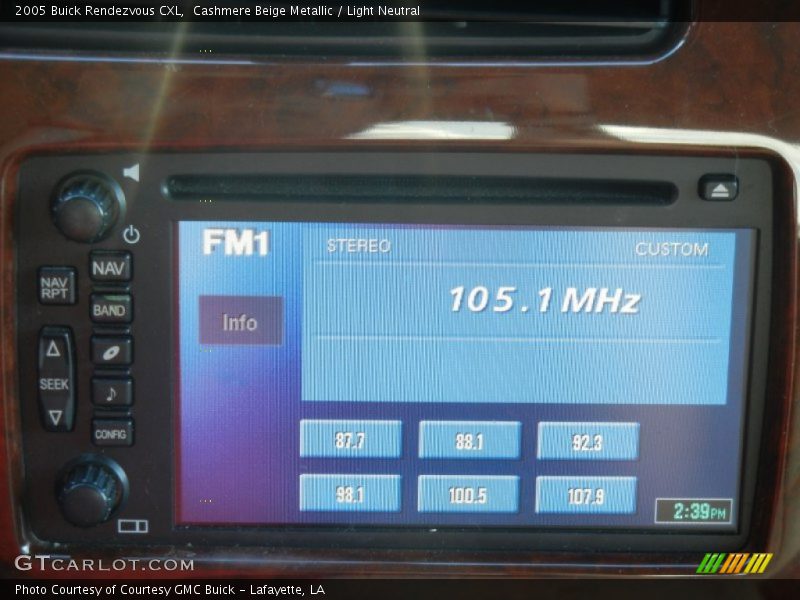 Cashmere Beige Metallic / Light Neutral 2005 Buick Rendezvous CXL