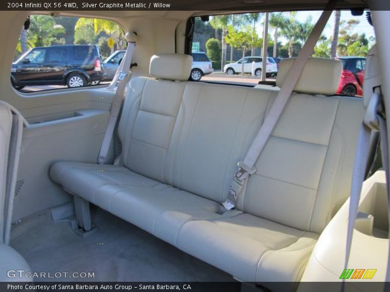 Silver Graphite Metallic / Willow 2004 Infiniti QX 56 4WD