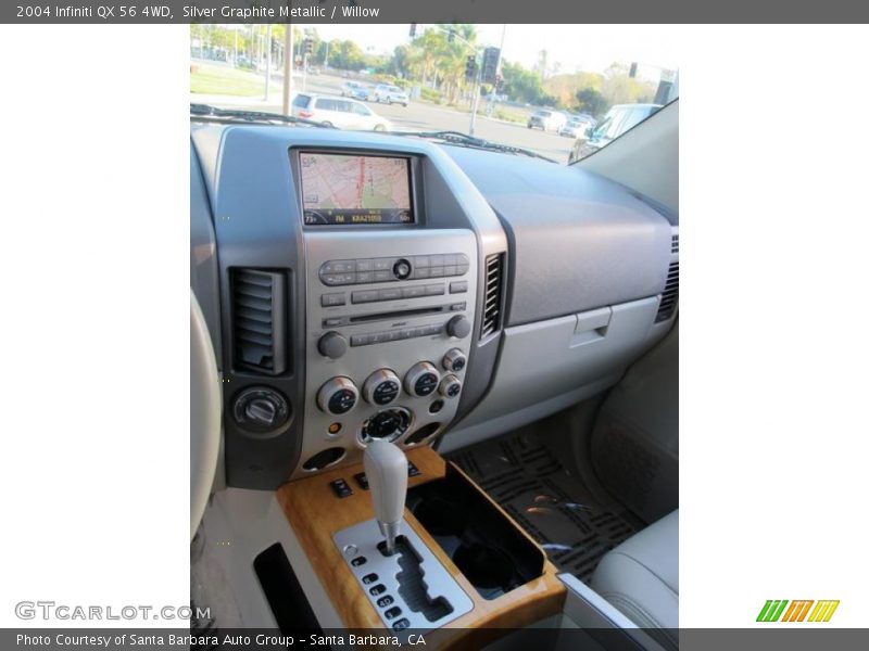 Silver Graphite Metallic / Willow 2004 Infiniti QX 56 4WD