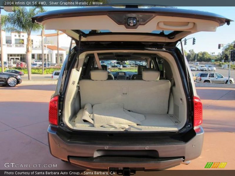 Silver Graphite Metallic / Willow 2004 Infiniti QX 56 4WD