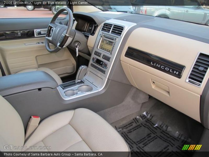 Light Ice Blue Metallic / Light Camel 2008 Lincoln MKX