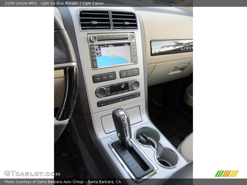 Light Ice Blue Metallic / Light Camel 2008 Lincoln MKX