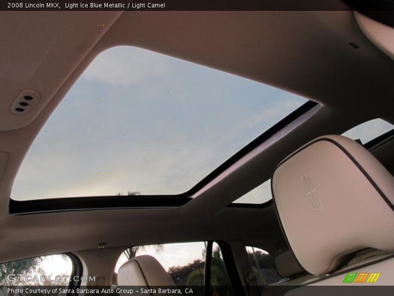 Light Ice Blue Metallic / Light Camel 2008 Lincoln MKX