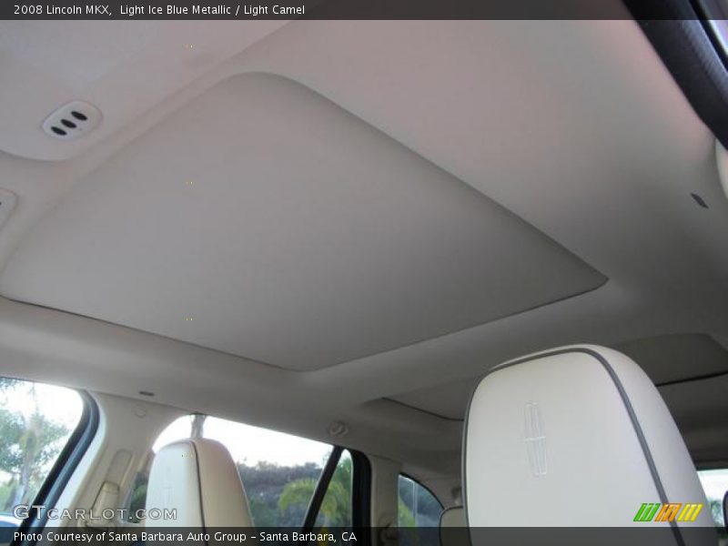 Light Ice Blue Metallic / Light Camel 2008 Lincoln MKX