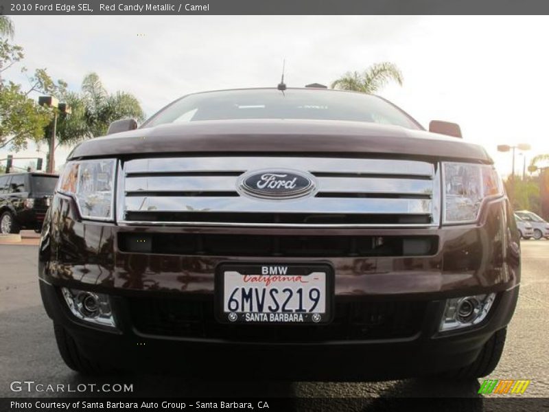 Red Candy Metallic / Camel 2010 Ford Edge SEL