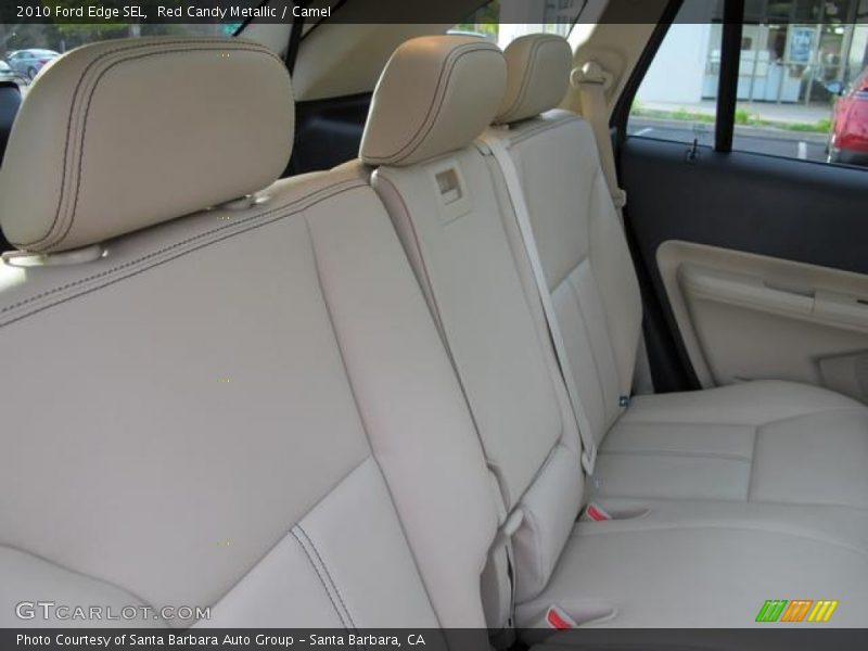 Red Candy Metallic / Camel 2010 Ford Edge SEL