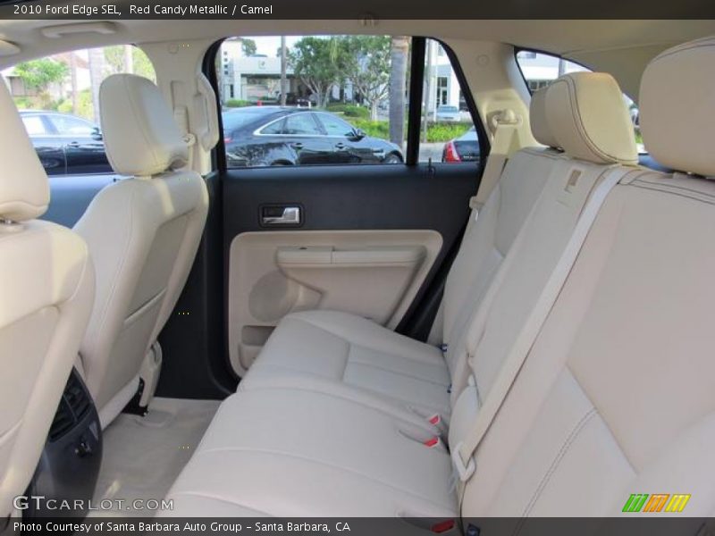 Red Candy Metallic / Camel 2010 Ford Edge SEL