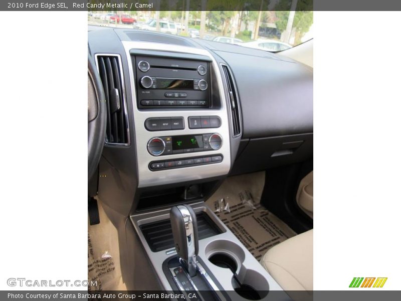 Red Candy Metallic / Camel 2010 Ford Edge SEL