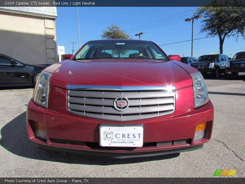 Red Line / Light Neutral 2004 Cadillac CTS Sedan