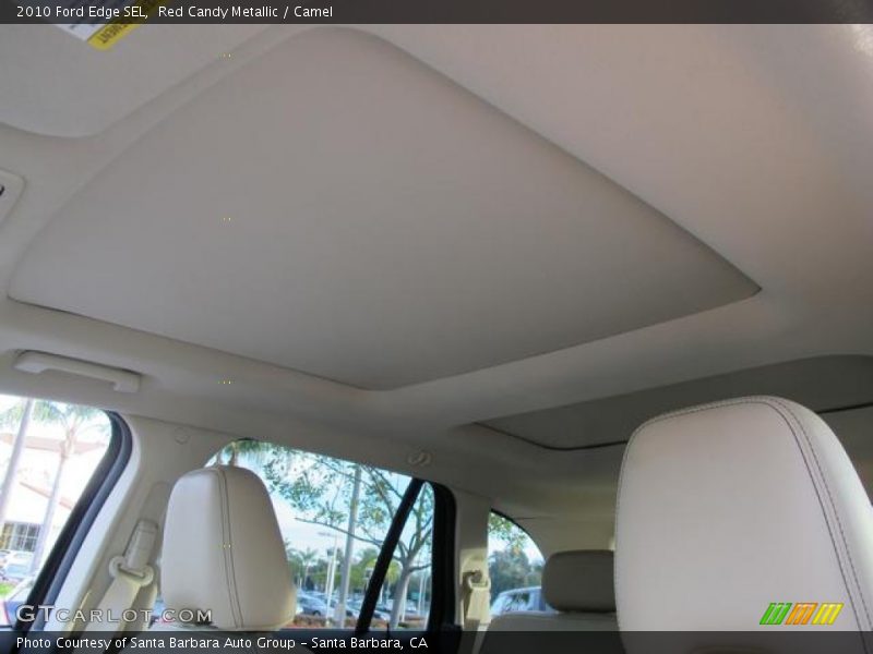 Red Candy Metallic / Camel 2010 Ford Edge SEL