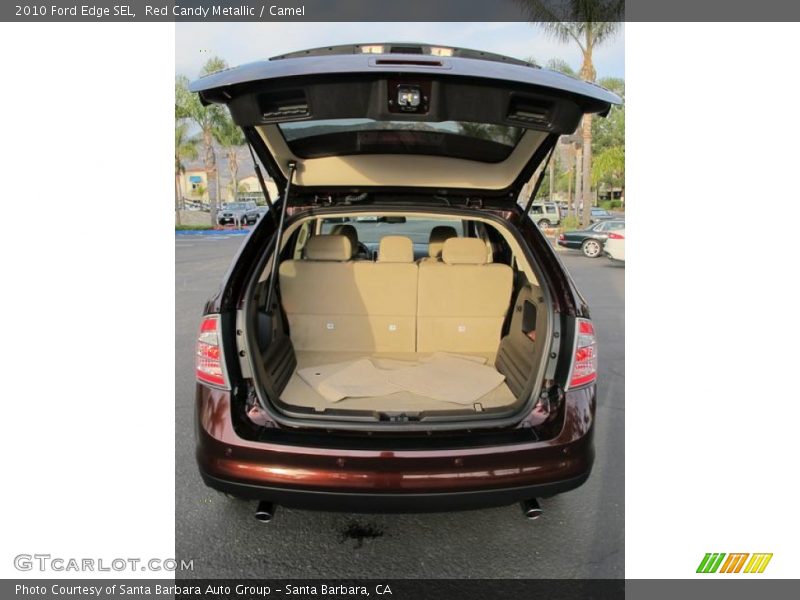 Red Candy Metallic / Camel 2010 Ford Edge SEL