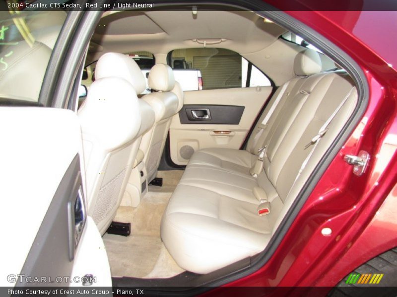 Red Line / Light Neutral 2004 Cadillac CTS Sedan