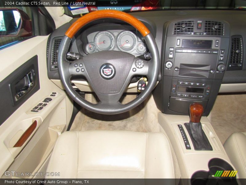Red Line / Light Neutral 2004 Cadillac CTS Sedan