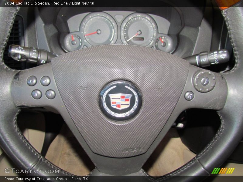 Red Line / Light Neutral 2004 Cadillac CTS Sedan