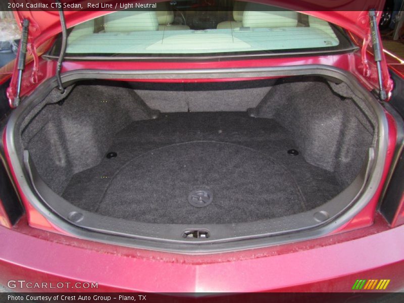 Red Line / Light Neutral 2004 Cadillac CTS Sedan