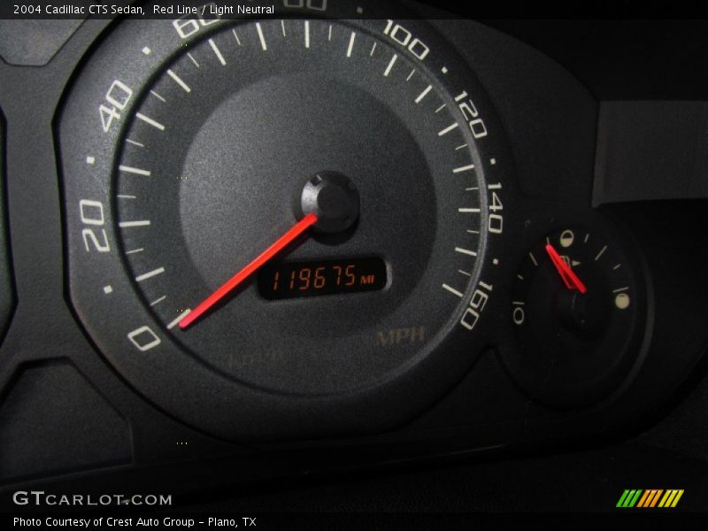 Red Line / Light Neutral 2004 Cadillac CTS Sedan