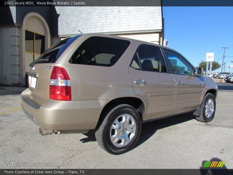 Mesa Beige Metallic / Saddle 2002 Acura MDX