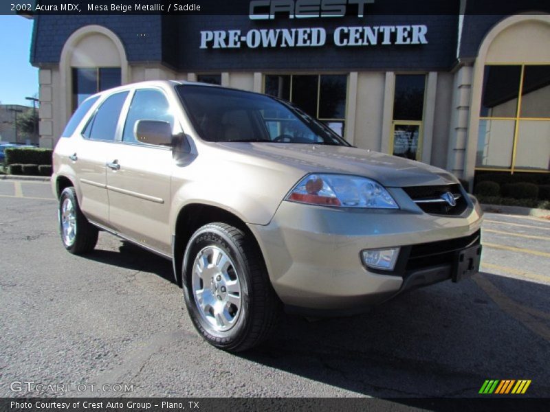 Mesa Beige Metallic / Saddle 2002 Acura MDX