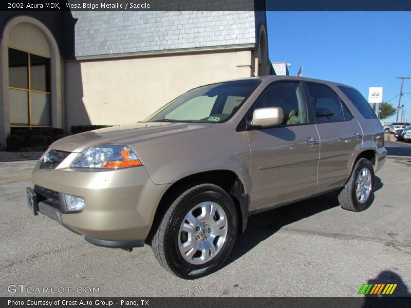 Mesa Beige Metallic / Saddle 2002 Acura MDX