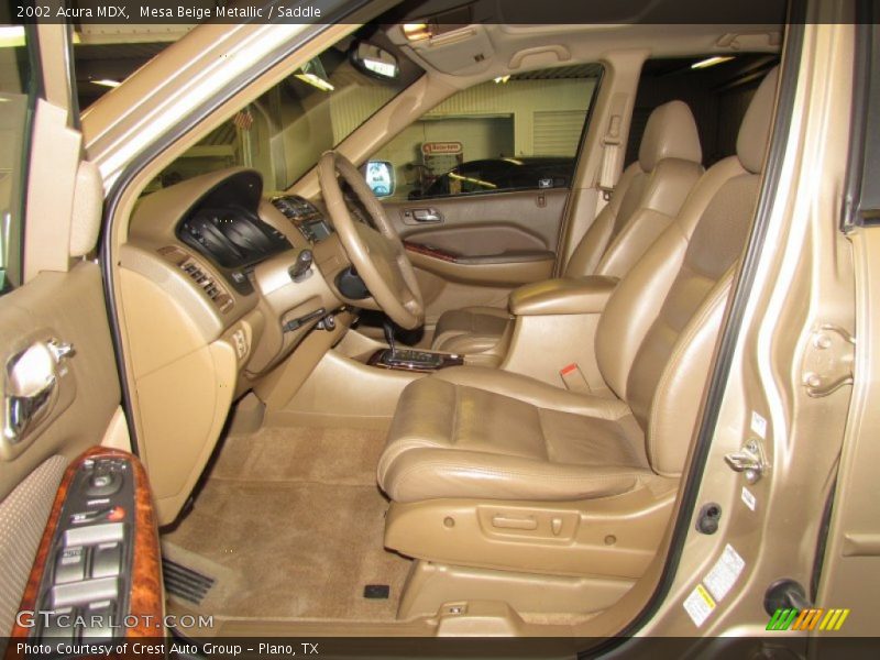 Mesa Beige Metallic / Saddle 2002 Acura MDX