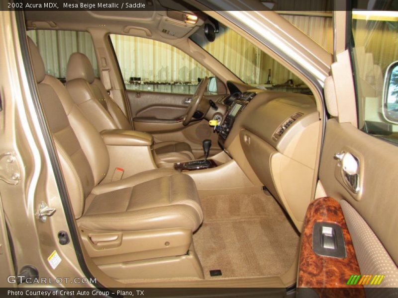 Mesa Beige Metallic / Saddle 2002 Acura MDX