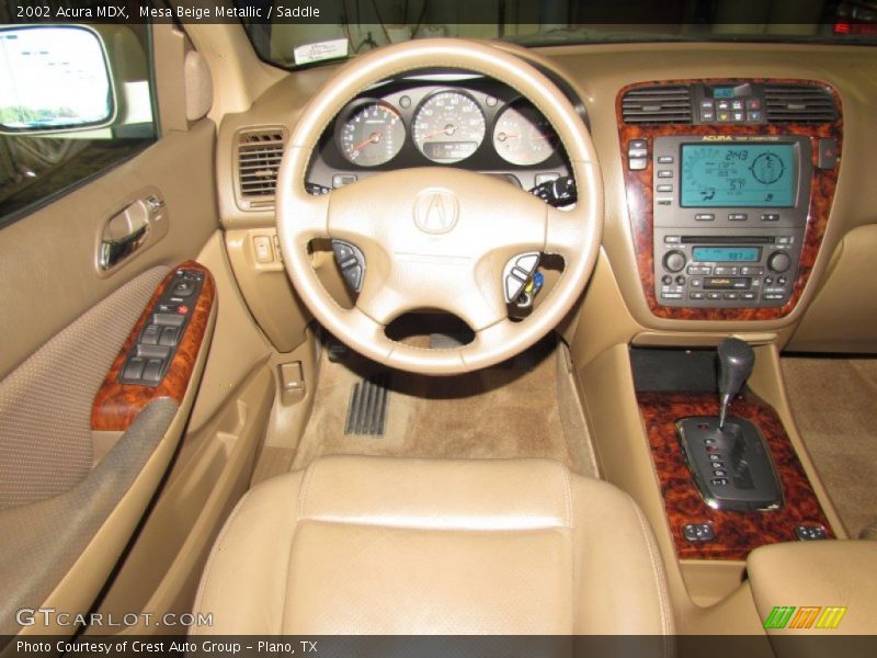 Mesa Beige Metallic / Saddle 2002 Acura MDX
