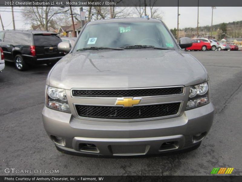 Mocha Steel Metallic / Ebony 2012 Chevrolet Suburban LS 4x4