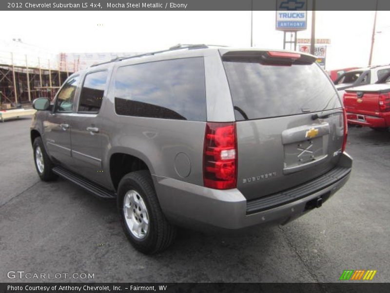 Mocha Steel Metallic / Ebony 2012 Chevrolet Suburban LS 4x4