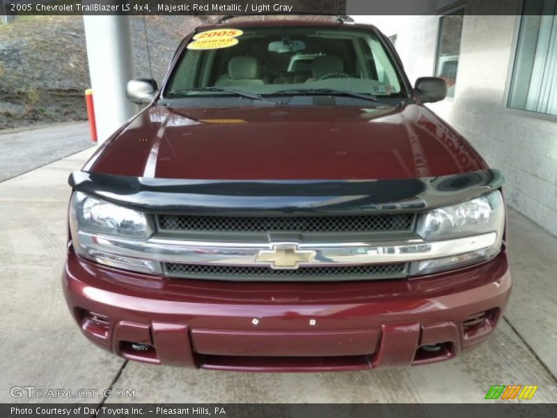Majestic Red Metallic / Light Gray 2005 Chevrolet TrailBlazer LS 4x4
