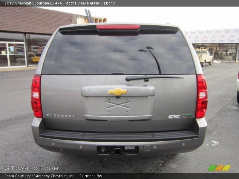 Mocha Steel Metallic / Ebony 2012 Chevrolet Suburban LS 4x4