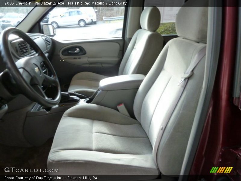 Majestic Red Metallic / Light Gray 2005 Chevrolet TrailBlazer LS 4x4