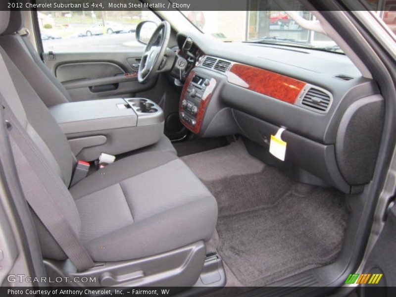 Mocha Steel Metallic / Ebony 2012 Chevrolet Suburban LS 4x4