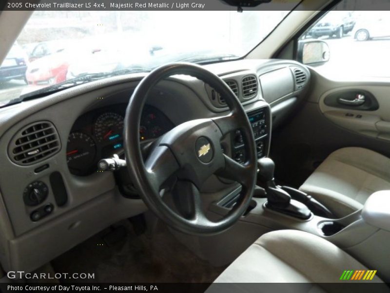 Majestic Red Metallic / Light Gray 2005 Chevrolet TrailBlazer LS 4x4