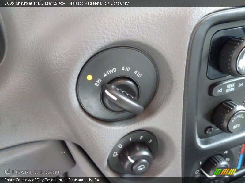 Majestic Red Metallic / Light Gray 2005 Chevrolet TrailBlazer LS 4x4