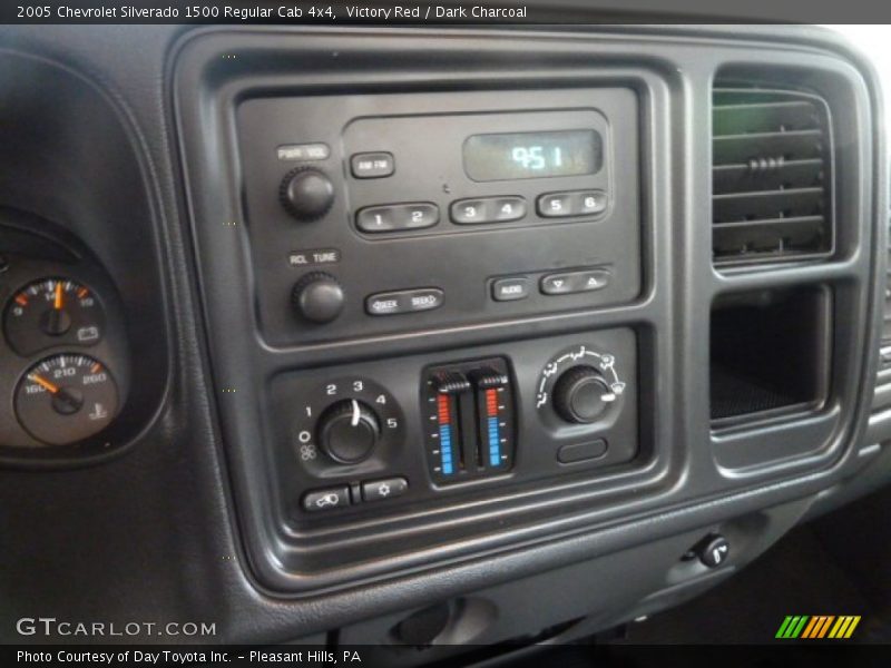 Controls of 2005 Silverado 1500 Regular Cab 4x4