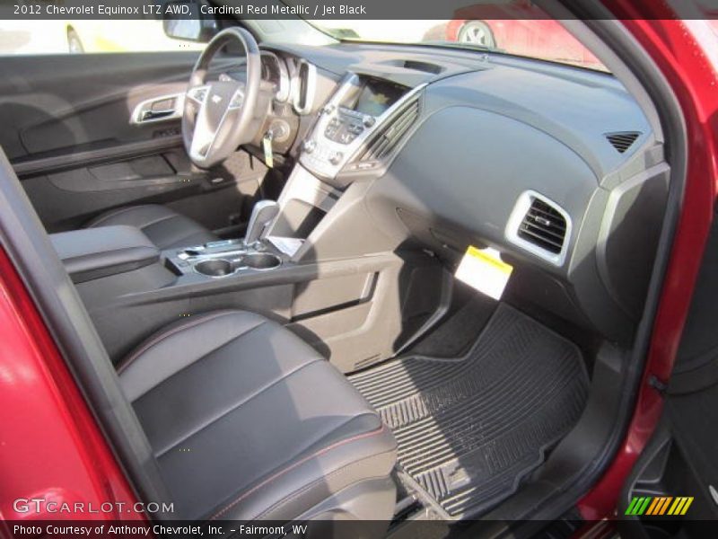 Cardinal Red Metallic / Jet Black 2012 Chevrolet Equinox LTZ AWD