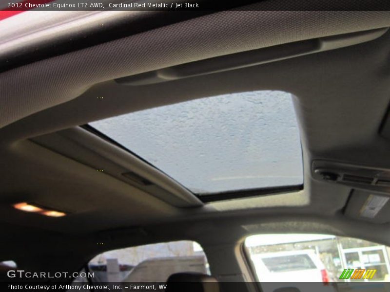 Cardinal Red Metallic / Jet Black 2012 Chevrolet Equinox LTZ AWD