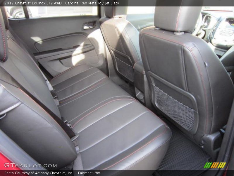 Cardinal Red Metallic / Jet Black 2012 Chevrolet Equinox LTZ AWD